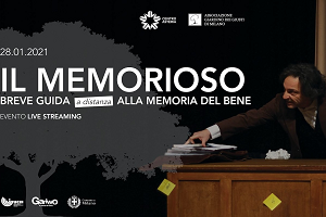 Giorno della memoria: “Il memorioso” in streaming per le scuole