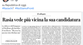 Rasia Dal Polo lancia l'hashtag #rasiachi?