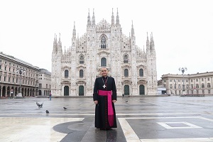 Delpini lancia novena in pausa pranzo Delpini: dare più attenzioni ai giovani