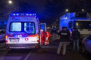 Violenta aggressione in un bar di piazza Firenze