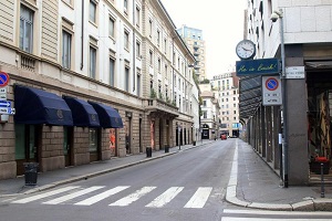 Sequestrati tre immobili nel quadrilatero della moda