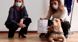 Consegnati i primi Patentini cane speciale