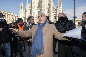 I gilet arancioni protestano contro le restrizioni