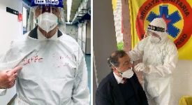 Sala: tampone alla Brigata Sanitaria e poi visita alla Baggina