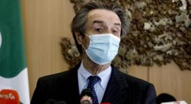 Fontana: i numeri migliorano potremmo tornare in arancione Fontana indagato per autoriciclaggio