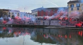 Ridipinto il murale per Dax in Darsena