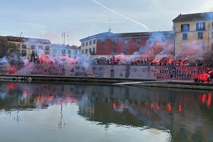 Ridipinto il murale per Dax in Darsena