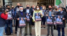 Flash mob di Fratelli d'Italia contro il coprifuoco