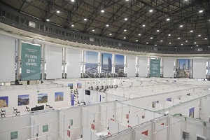 Al Palazzo delle Scintille l'hub vaccinale più grande d'Italia