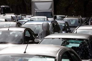 Milano in giallo e torna il traffico