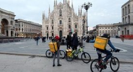 Rider insegue e fa arrestare scippatore