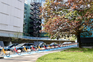 Nuova stazione del BikeMi in via Crespi