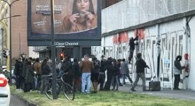 Forza Italia: nipotini dei partigiani preparano il 25 aprile facendo murales abusivi