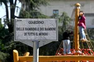 Inaugurato il Giardino dei bambini in Piazza Luigi di Savoia