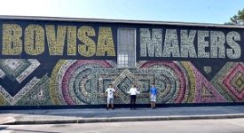 In Bovisa il primo murales identificativo di quartiere