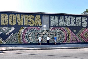 In Bovisa il primo murales identificativo di quartiere