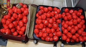 Arrestati 3 marocchini con 64 kg di hashish