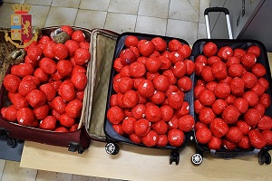 Arrestati 3 marocchini con 64 kg di hashish