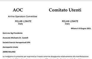 Linate, Onlit: "Escluse le compagnie aeree dall'inaugurazione, Sea non inclusiva"
