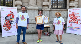 Biciclettata per sensibilizzare sull'importanza di donare il sangue