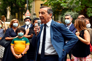 Inaugurati i giardini di via Dezza