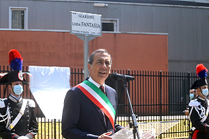 Dedicato un giardino a Luisa Fantasia