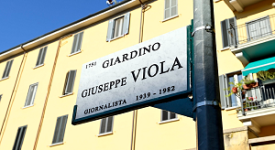 Dedicato un giardino a Beppe Viola