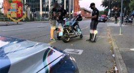 Controlli per prevenire assembramenti e schiamazzi a San Siro