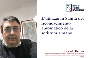 L’utilizzo in Sanità del riconoscimento automatico della scrittura a mano