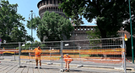 Iniziati i lavori di riqualificazione di piazza Castello