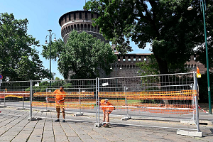 Iniziati i lavori di riqualificazione di piazza Castello