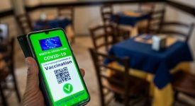 Manifestazione contro il green pass
