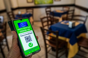 Manifestazione contro il green pass