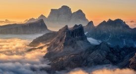 “Le montagne rosa” di Massimiliano Ossini in mostra Lagazuoi EXPO Dolomiti