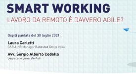 Lo smart working post pandemia, approfondimento a Digitale Italia