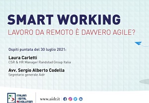 Lo smart working post pandemia, approfondimento a Digitale Italia