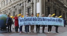 La Rete dei Comitati cittadini: “Non sono ascoltati. Costretti a flash mob”