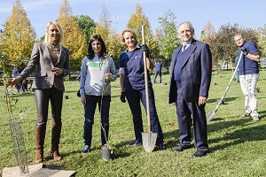 Mission Bambini e Mediobanca insieme per l’ambiente: piantumati 500 alberi a Monza