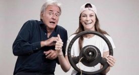 Al teatro Martinitt Corrado e Camilla Tedeschi.