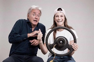 Al teatro Martinitt Corrado e Camilla Tedeschi.