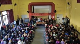 Studenti occupano l'aula magna del Liceo Manzoni