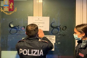 Chiusi dal Questore il Sio Cafè e bar Hub