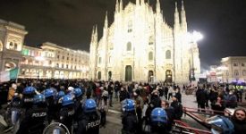 Corteo no green pass: 100 identificati e 9 denunciati