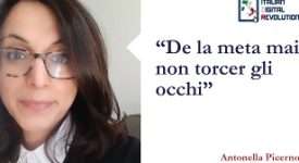 “De la meta mai non torcer gli occhi”