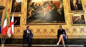 Incontro a Palazzo Marino Fra Sala e l’ambasciatore britannico Jill Morris