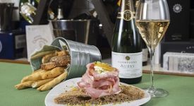 Mortadella e champagne da Citterio e dai sommelier della Panenoteca Piazza di Milano