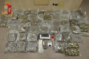 Sequestrati 60 kg di droga e arrestati quattro spacciatori