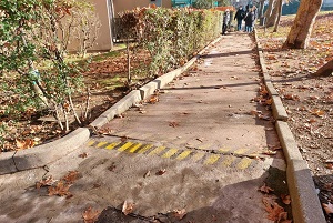 Il miglio della vergogna di via Saint Bon