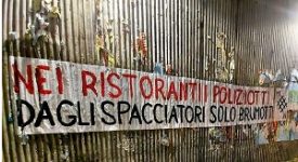 Movimento Nazionale: nei ristoranti i poliziotti, dagli spacciatori solo Brumotti