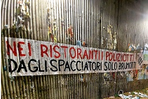 Movimento Nazionale: nei ristoranti i poliziotti, dagli spacciatori solo Brumotti